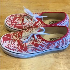 Vans Shoes Mens sz 8, women’s size 9.5.